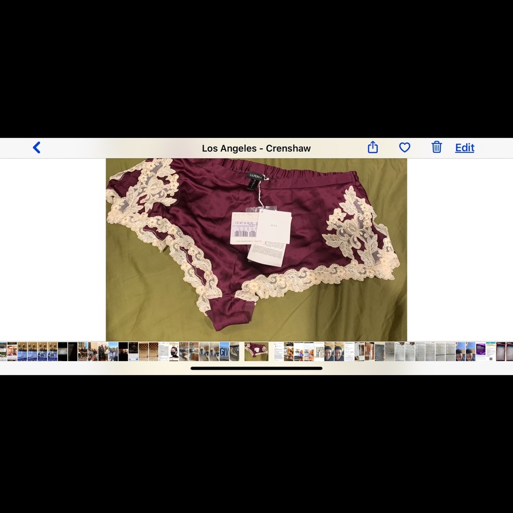 La Perla Tap pants